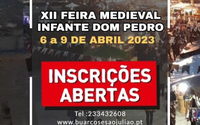 Feira Medieval do Infante D. Pedro 6 a 9 de Abril