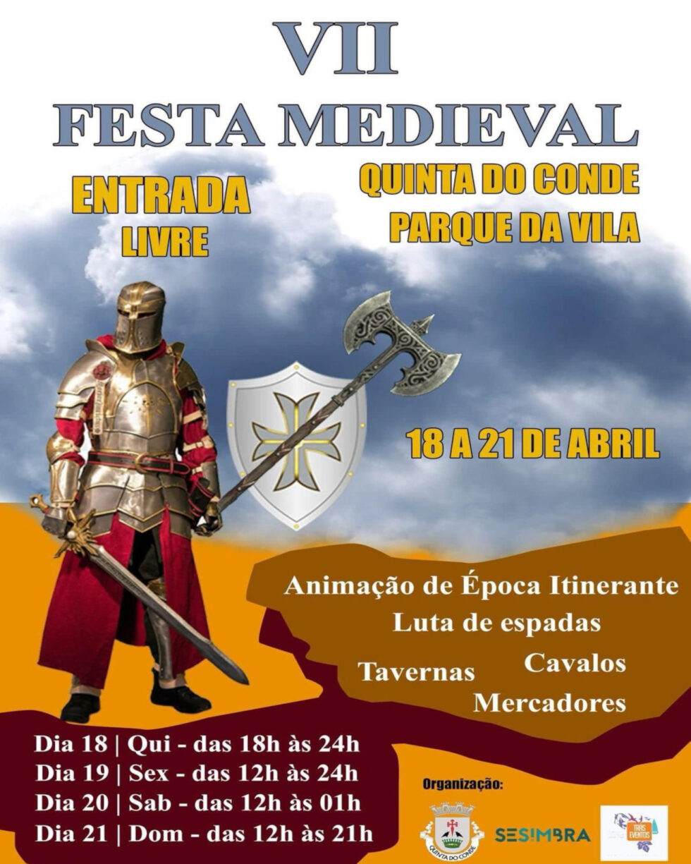 festa medieval da quinta do conde 2024