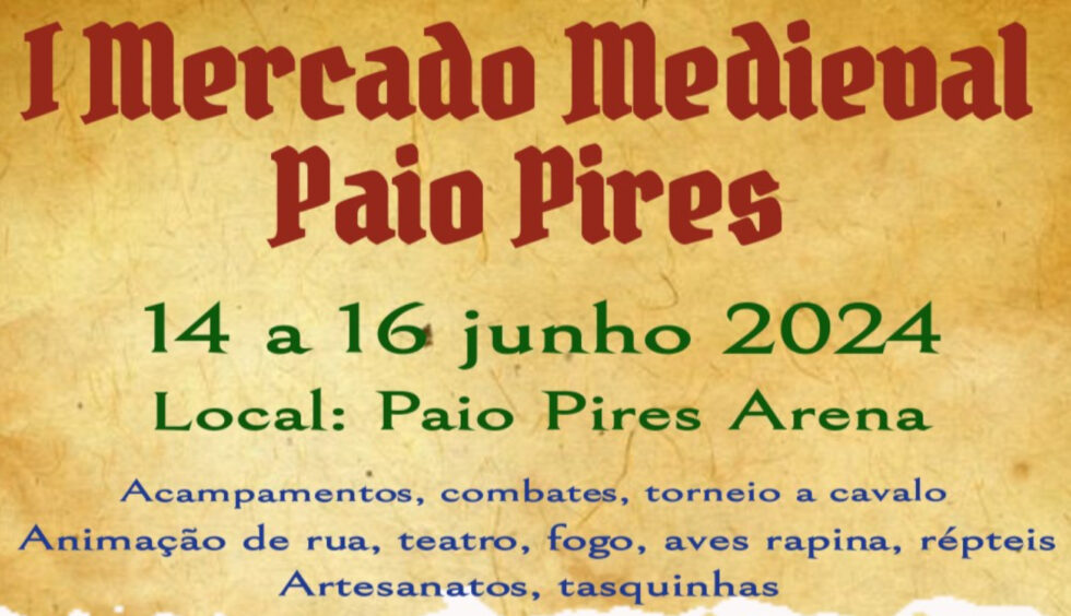 mercado medieval de paio pires 2024