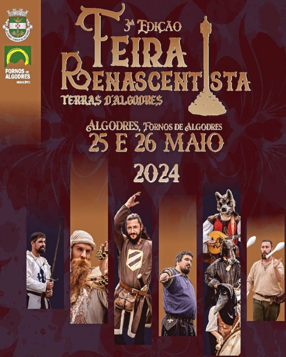 feira renascentista terras de algodres maio 2024