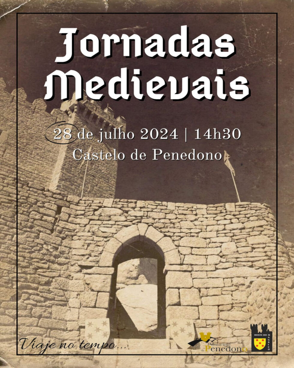 cartaz jornadas medievais de penedono 28 julho 2024