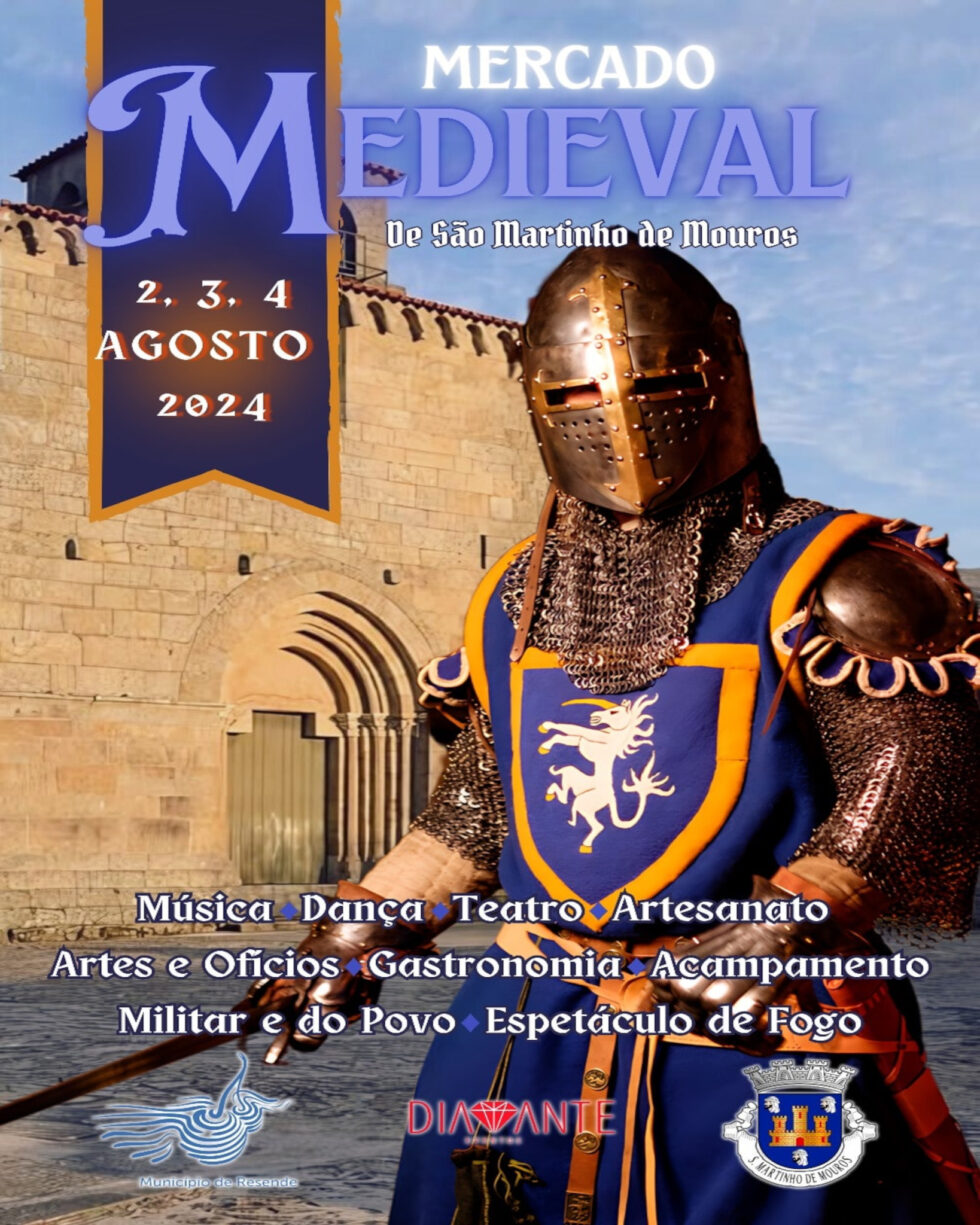 cartaz mercado medieval são martinho de mouros 4 de agosto