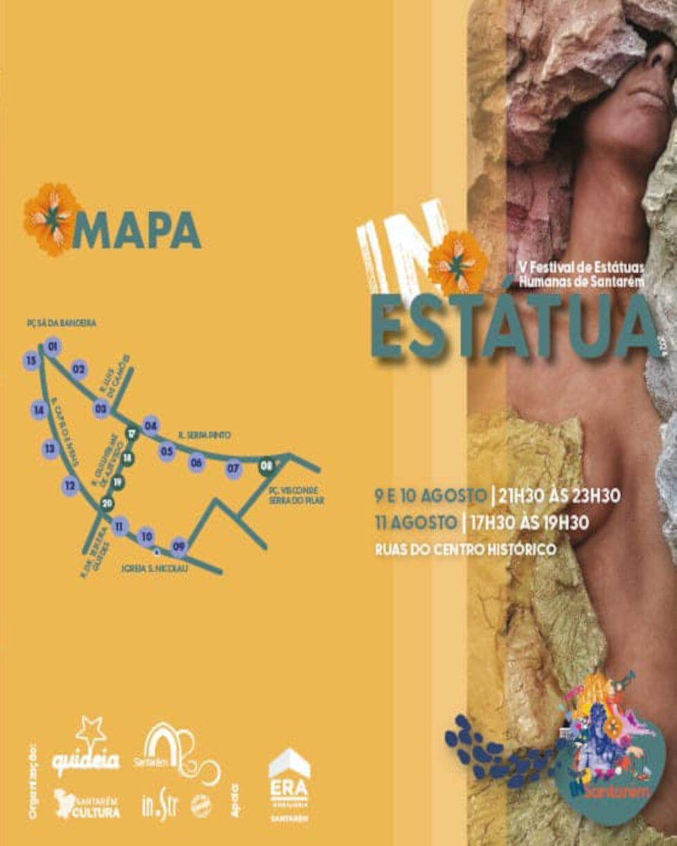 V festival de estátuas vivas de santarém 9 de agosto 2024