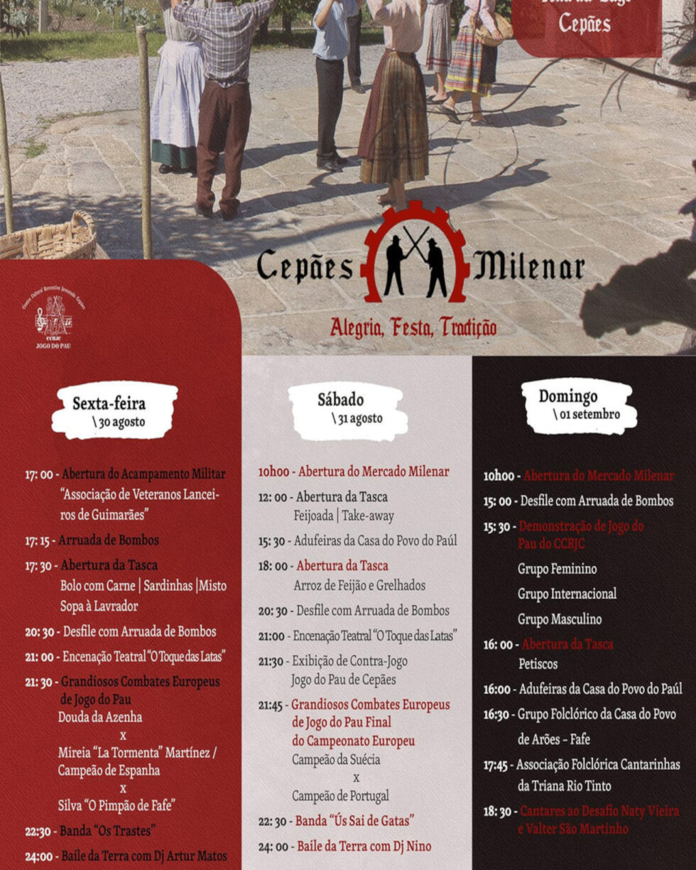 cepaes milenar fafe 30 de agosto 2024