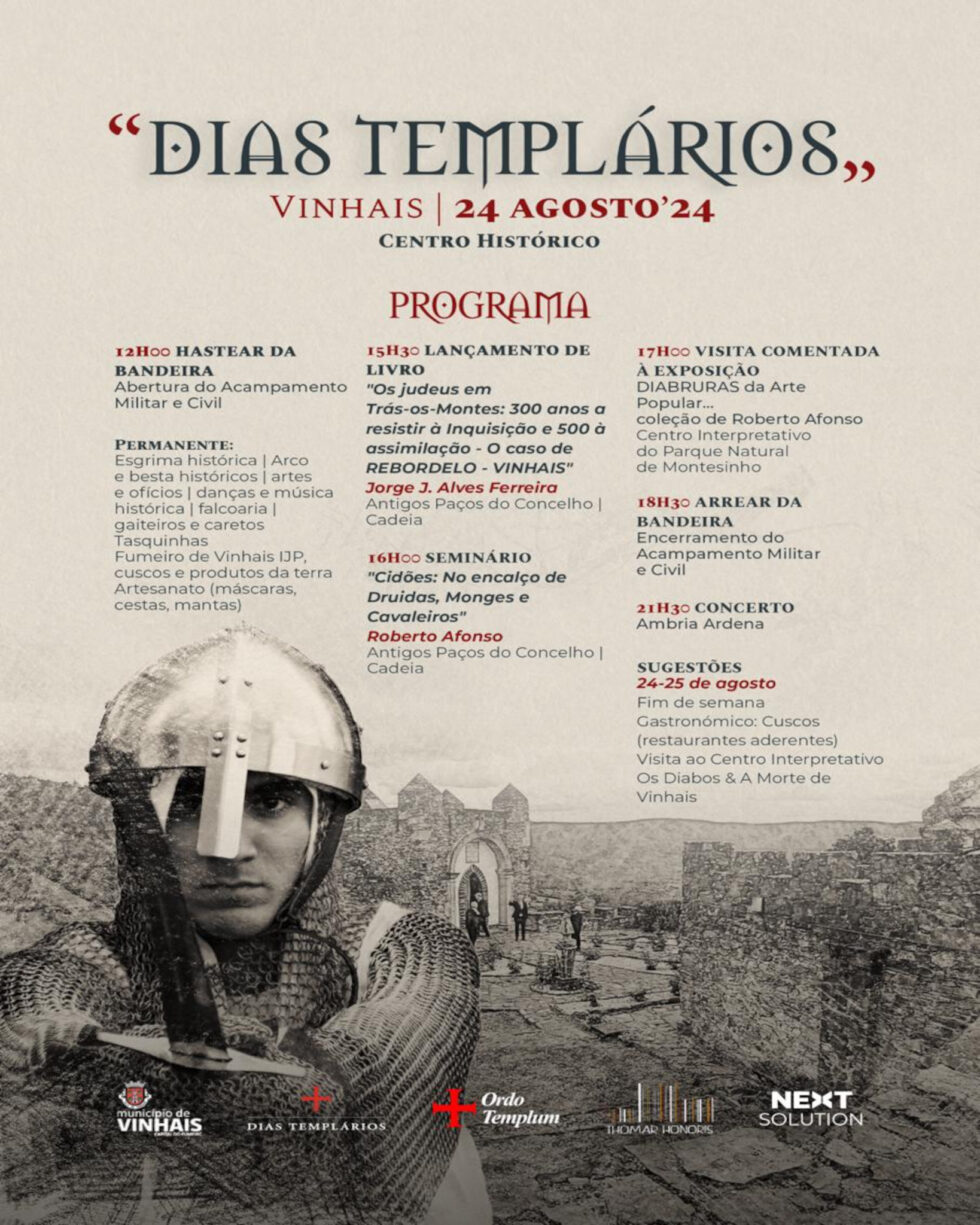 dias templarios de vinhais 24 agosto 2024