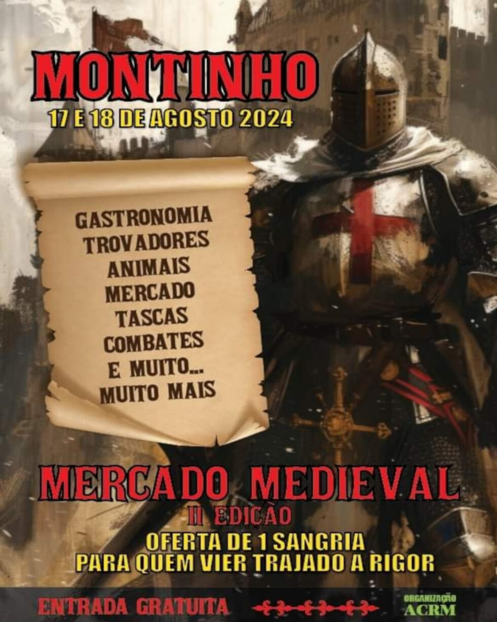 mercado medieval de montinho poçariça 17 de agosto 2024