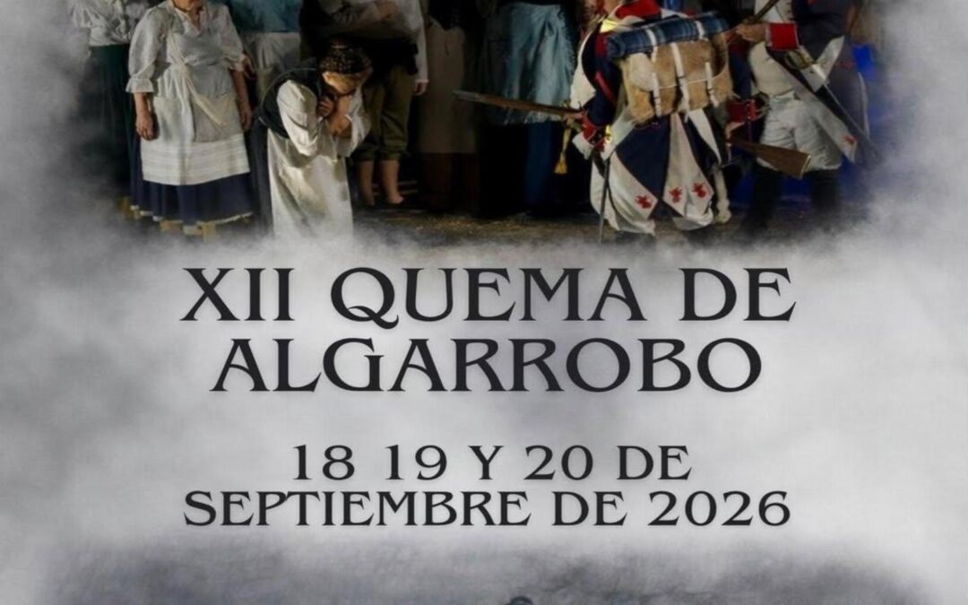 La Quema de Algarrobo (Málaga) 18 de Setembro de 2026