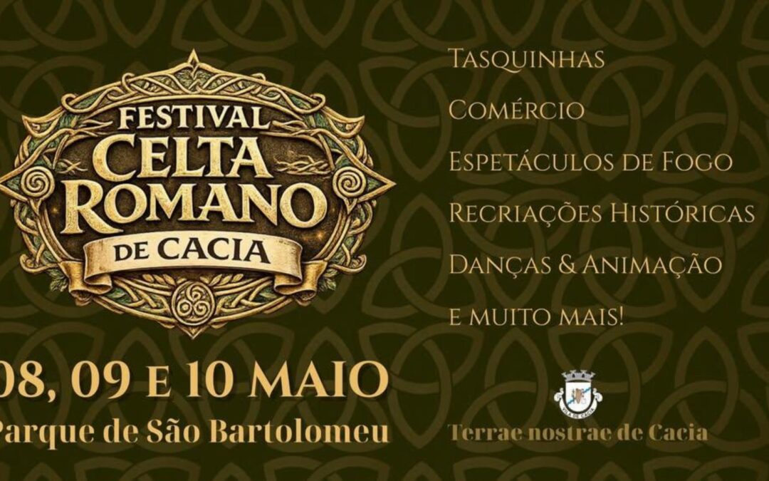 Mercado Celta Romano de Cacia 9 de Maio de 2026 Parque de São Bartolomeu