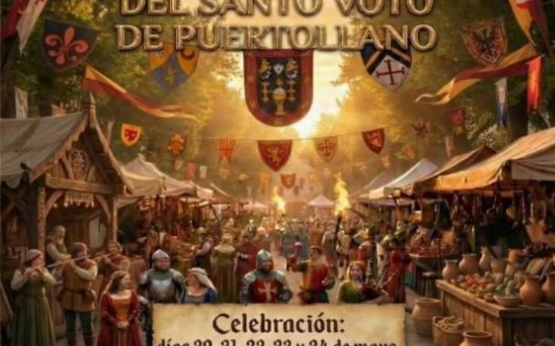 Mercado Medieval del Santo Voto en Puertollano (Ciudad Real) 20 de Maio de 2026