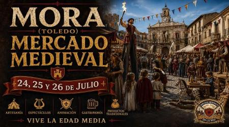 Mercado Medieval de Mora (Toledo) 24 de Julho de 2026