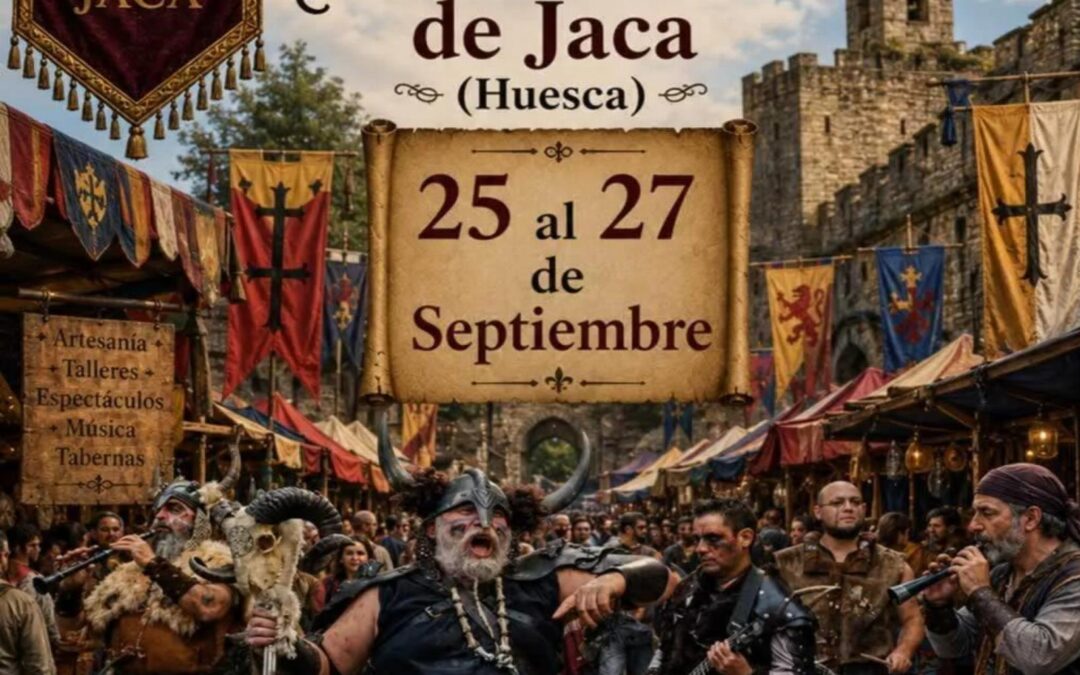 Mercado Medieval de Jaca (Huesca) 25 de Setembro de 2026