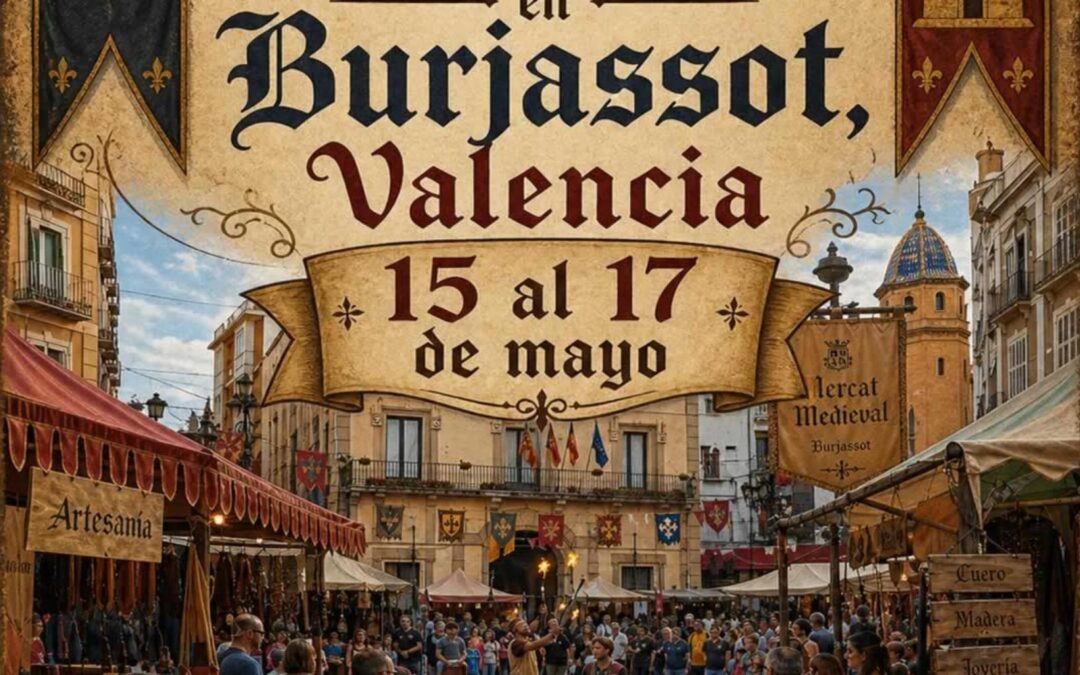 Mercado medieval de Burjassot (Valéncia) 12 de Maio de 2026