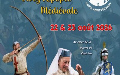 Recriação da Batalha de Crécy, França