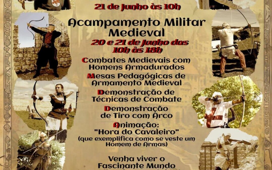 Campeonato de Arco e Besta Históricos em Montemor-o-Velho 21 de Junho de 2026 Castelo de Montemor-o-Velho