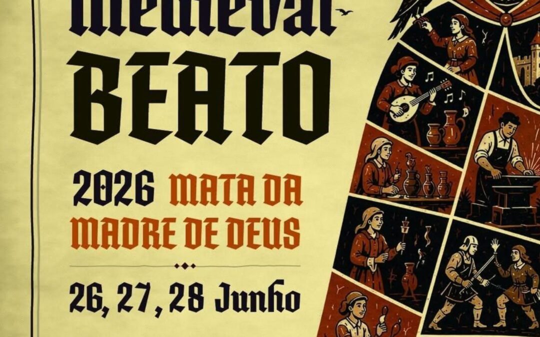 Feira Medieval do Beato 26 de Junho de 2026 Mata da Madre de Deus